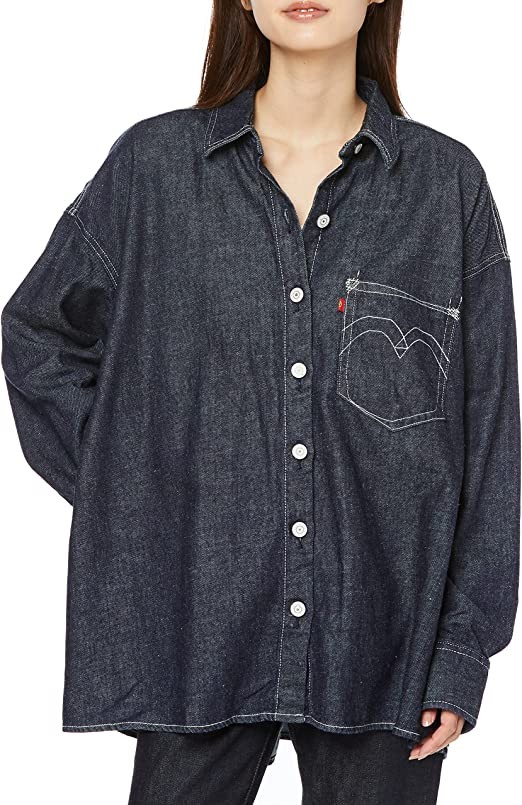 Levi's Levi's Levi's RED Denim Shirt Women's