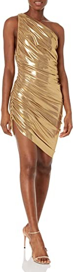 Norma Kamali 女式 Diana 迷你连衣裙