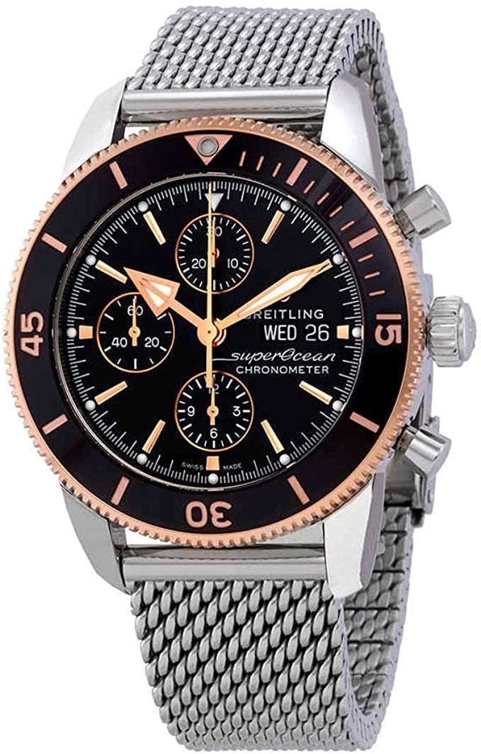Breitling Suprocean Heritage II Black Gold Chronograph 44 U13313121B1A1