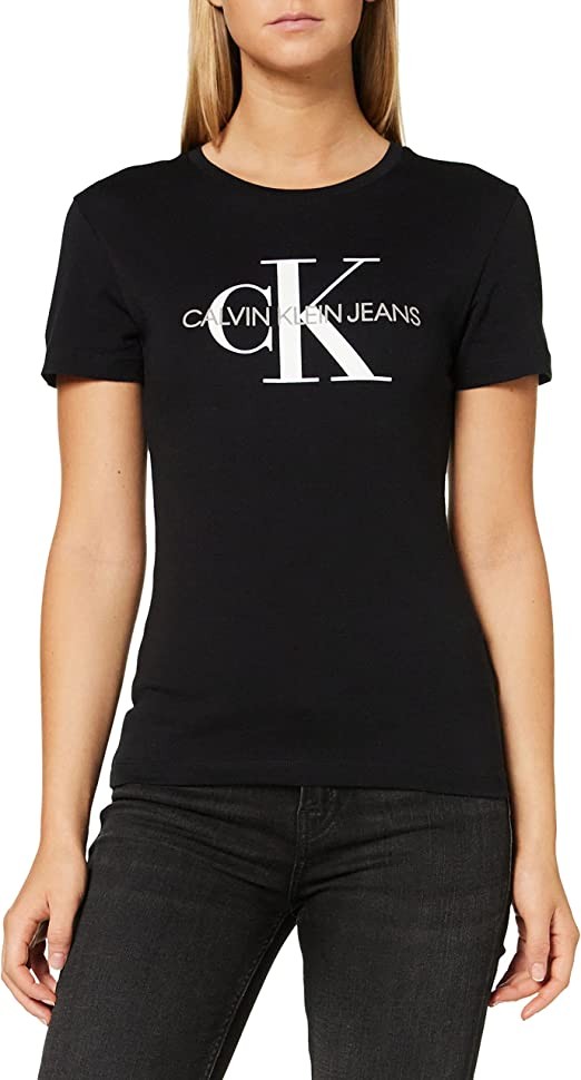 CALVIN KLEIN Jeans Women's Core Monogram Regular Fit T-Shirt