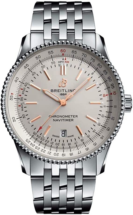 Breitling Navitimer Automatic 41mm Steel Silver Dial