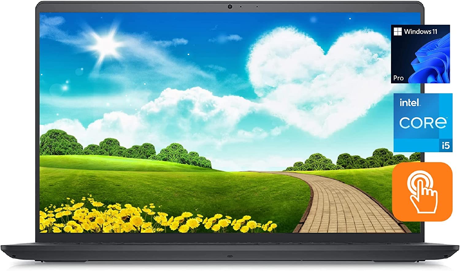 Newest Dell Inspiron 15 3000 Business Laptop, 15.6" Full HD Touchscreen, Intel Core i5-1035G1 (Beat i7-1065G7), 16GB DDR4 RAM, 1TB PCIE SSD, Webcam, Wi-Fi, HDMI, Windows 10 Pro, Black