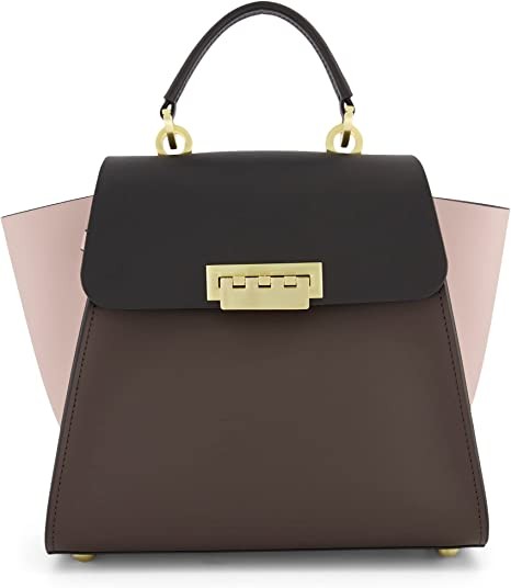 ZAC Zac Posen Women's Eartha Convertible Backpack, Light/Pastel Grey, One Size