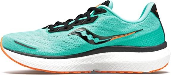 Saucony Triumph 19 男士跑步鞋, 白色