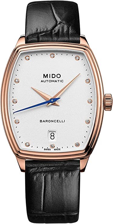 Midori Watch BARONCHELY TONO Mechanical Leather Strap M0413073601600 Ladies Regular Import
