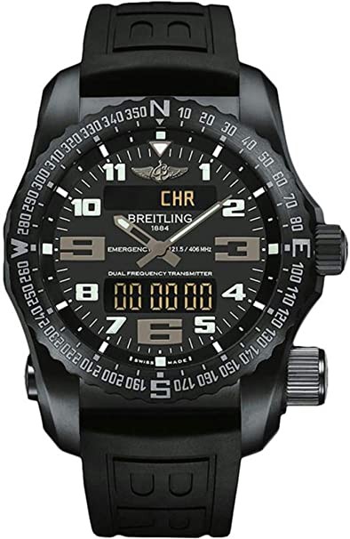 Breitling Emergency Beacon Black Volcano Titanium V76325I2/BC46-156S