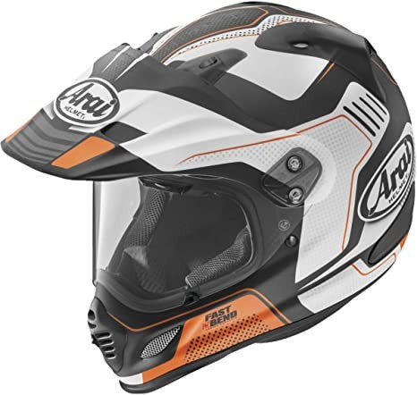 Arai XD4 Vision 成人双运动摩托车头盔 - 橙色霜冻/大号